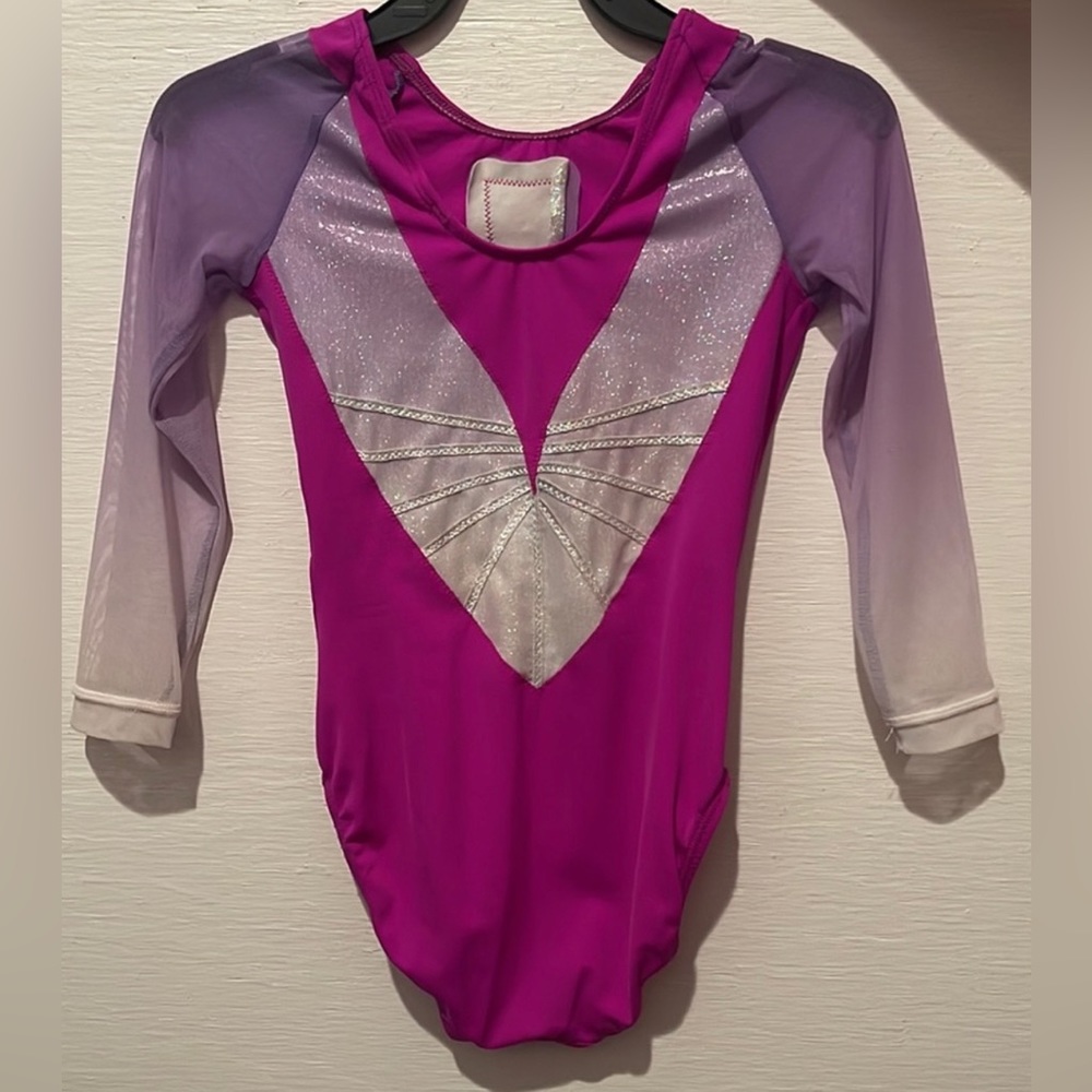 Like-New AXS GK Leotard- Long Sleeved - Picture 2 of 2